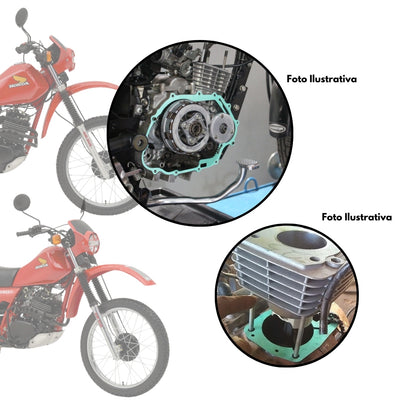 Jogo De Juntas Motor Xl250r Xlr250 Xl250 Completo Vortex