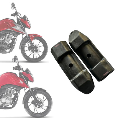 Borracha Pedaleira Estribo Cg Fan 160 Titan 160 Par Vortex