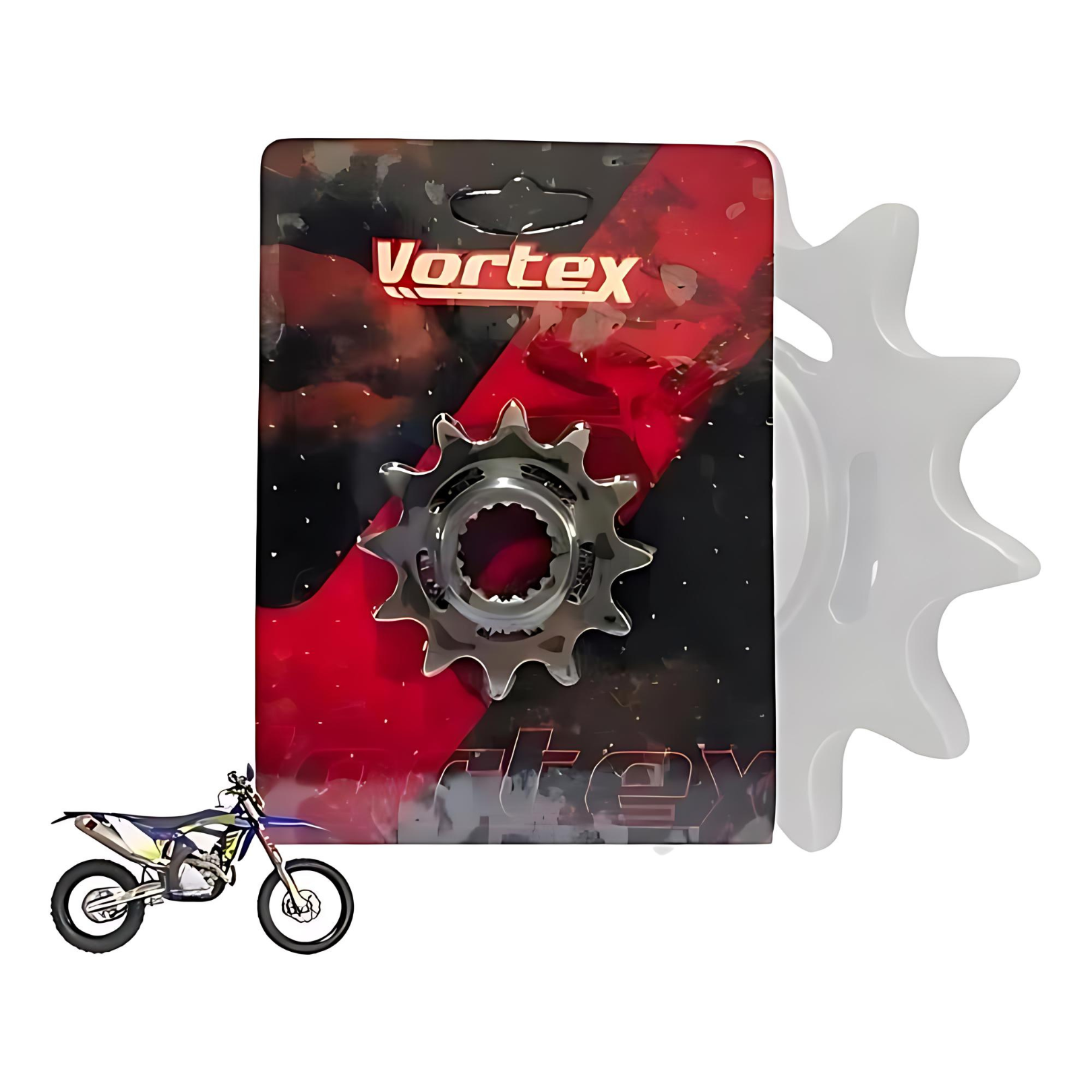 Pinhão Sherco 2022 Em Diante 2t/4t 12 Dentes Aço 1045 Vortex