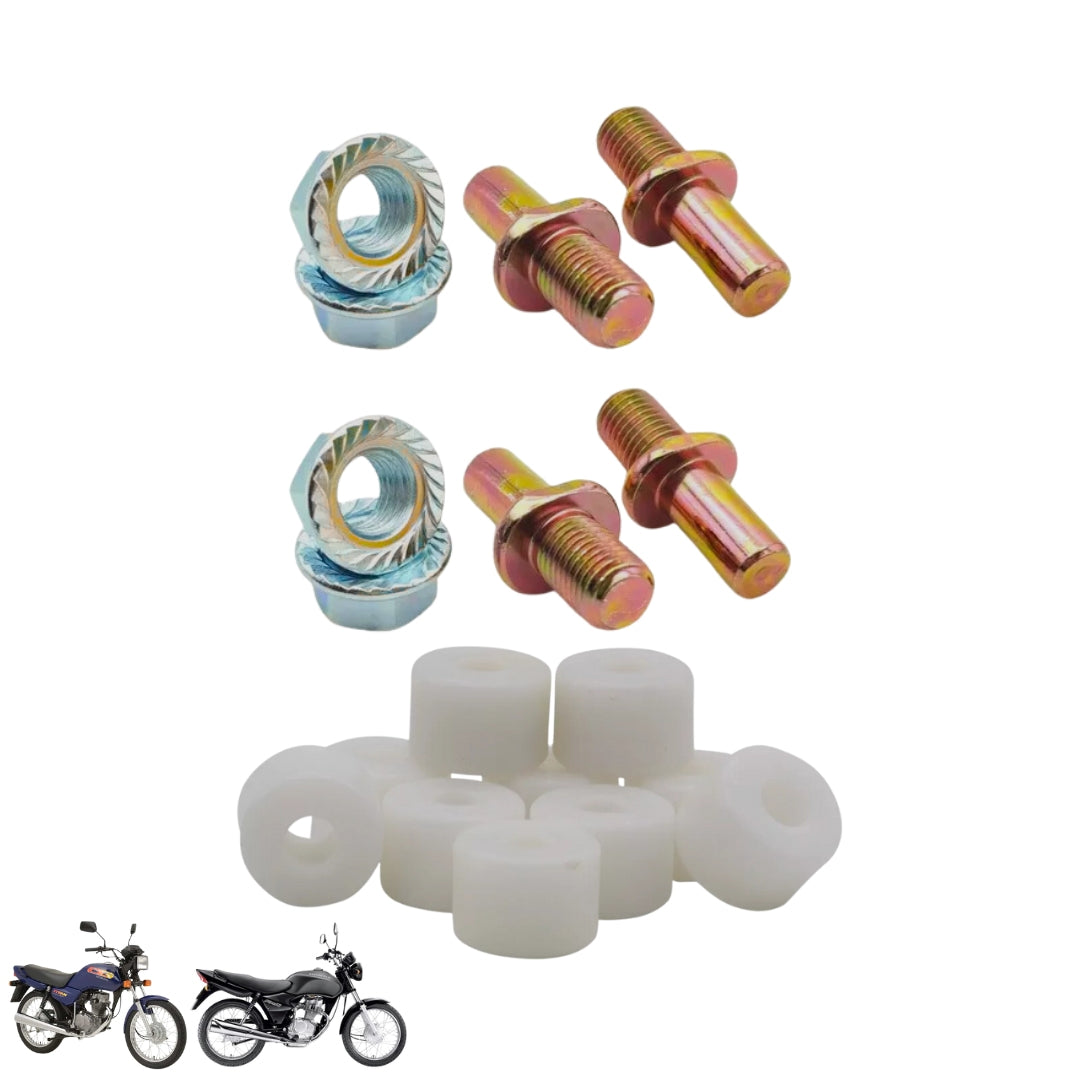 Parafuso Coroa + Bucha Cg Titan 125 1994-2008 (todas) Kit