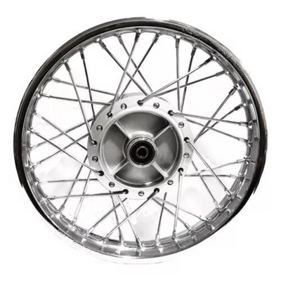 Roda Traseira Completa Biz100/125 (Todas) Com Bucha/rolamentos