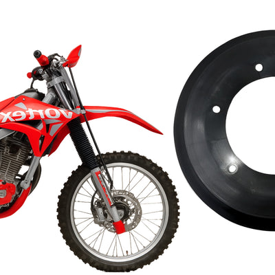 Protetor da Coroa Crf 250f Anti Block Traseiro Preto Vortex