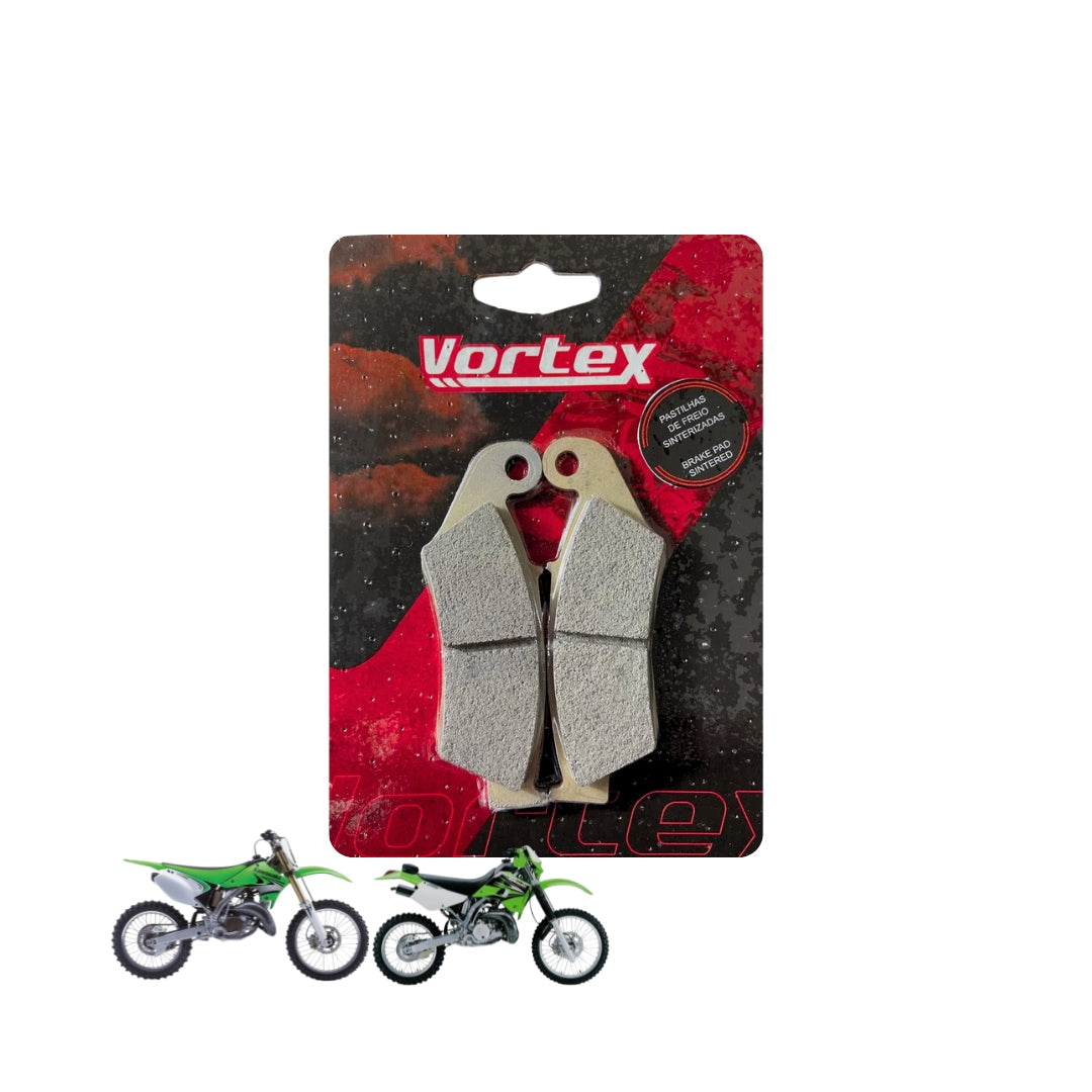 Pastilha Freio Dianteira Kawasaki Kx/ Kdx Sinterizada Vortex