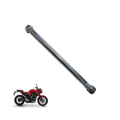 Eixo Da Roda Dianteira Fazer 250 Crosser C/ Porca Vortex
