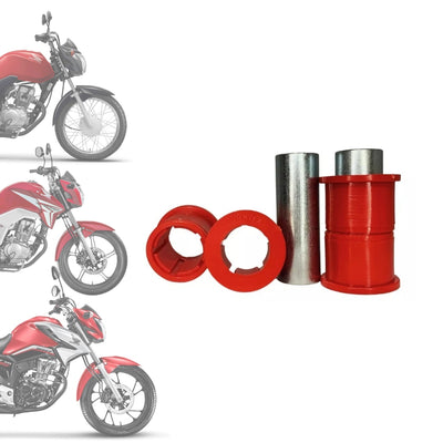 Bucha Vortex Cg/titan/fan 125/150/160 (Todas) Quadro Elástico Balança