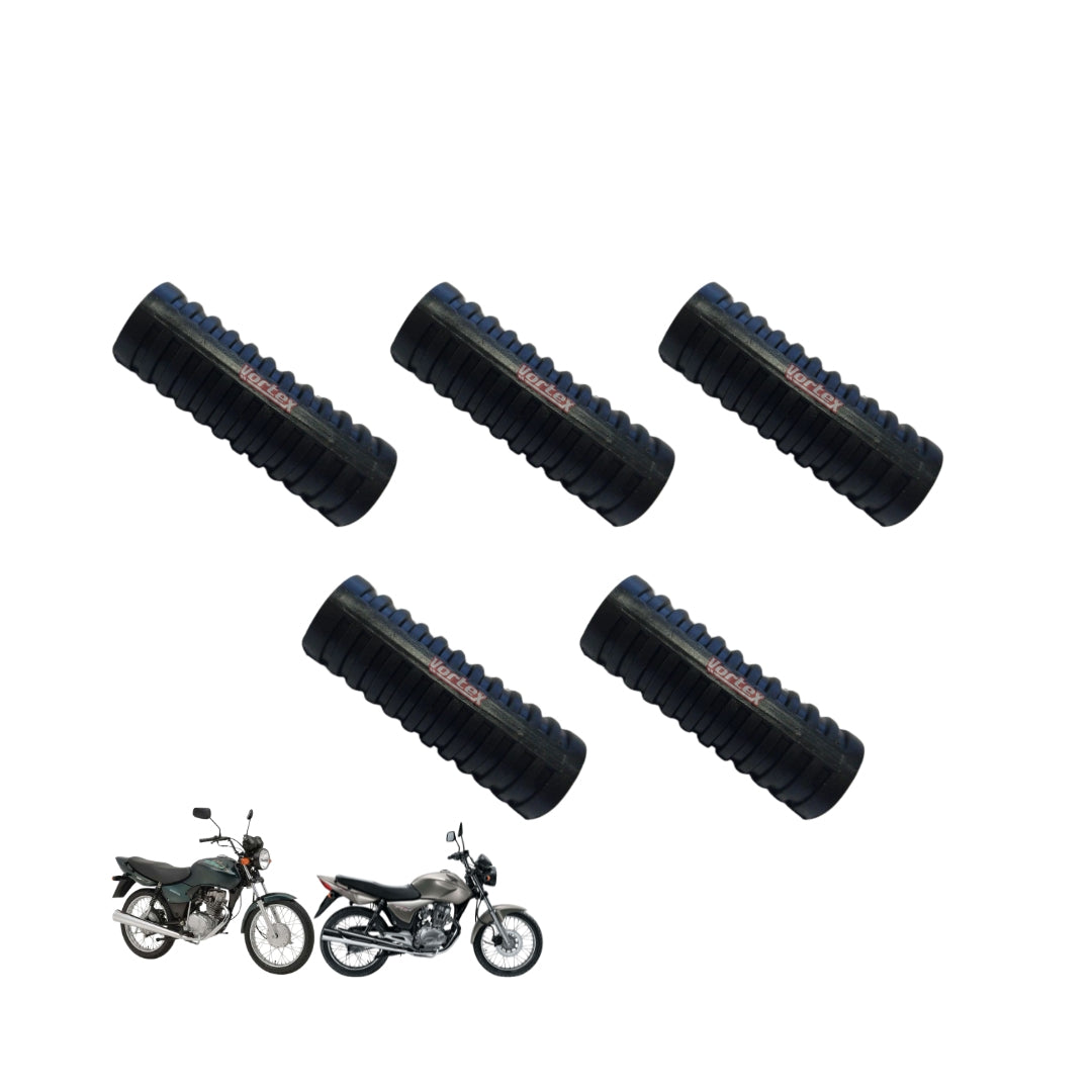 Kit 5 Borracha Pedal De Partida Cg Titan 2000/150 Vortex