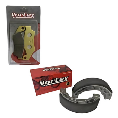 Pastilha + Lona Patim De Freio Crf 230 0.25 (kit) Vortex