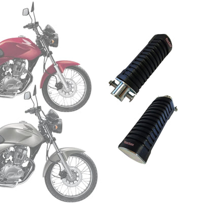 Pedaleira Traseira Cg 125 Titan Esd 2000 Fan (par) Vortex