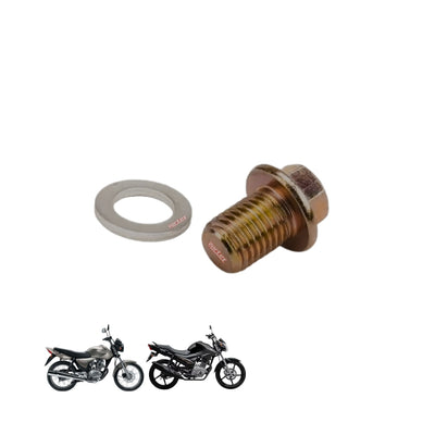 Parafuso Bujão Óleo 13mm C/ Arruela Titan 150 Ybr Fazer (unidade)