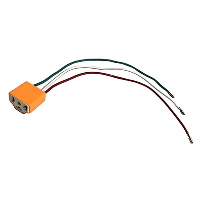 Soquete Pug Farol Biodo H4 Porcelana Ceramica C/fio