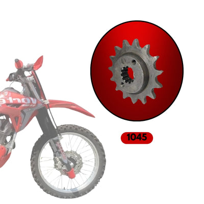 Pinhão 11 Dentes Crf 250f / Xr250 (todas) Aço 1045 Vortex