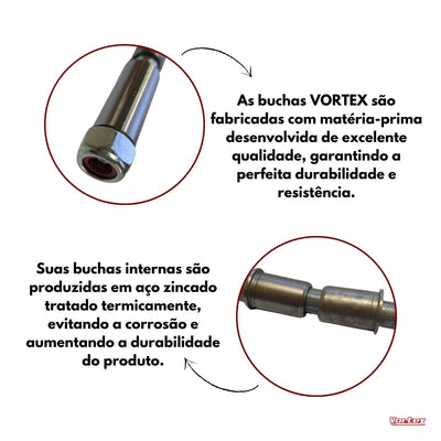 Bucha Balança Lander 250 / Tenere 250 Completa Vortex