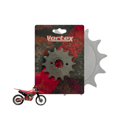 Pinhão 14t Crf 250f/xr250/tornado/twister Aço Vortex