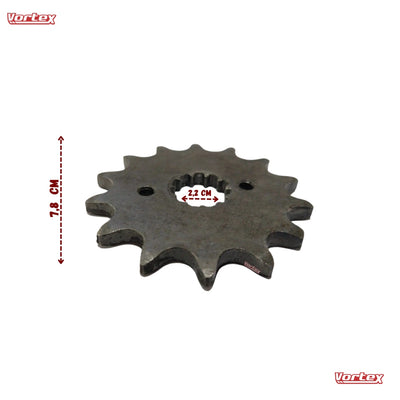 Pinhão 14t Crf 250f/xr250/tornado/twister Aço Vortex
