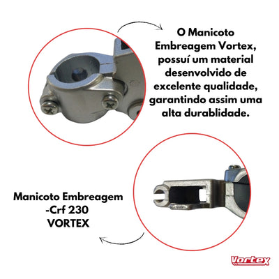 Manicoto Esquerdo Embreagem Crf230 (todas) Modelo Original