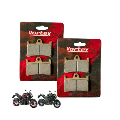 Pastilhas de Freio Dianteira Kawasaki Z-800/z-900 Sinterizada Vortex