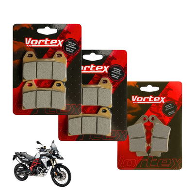 Pastilhas de Freio Dianteira/Traseira Bmw F800R (2009-2014) Sinterizada Kit