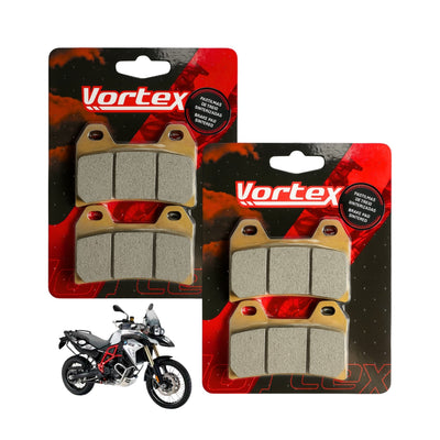 Kit 2 Pastilhas de Freio Dianteira Bmw F800R (2009-2014) Sinterizada