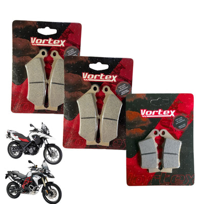 Pastilhas de Freio Bmw Gs F800 / 650 (todas) Sinterizada (Kit completo)