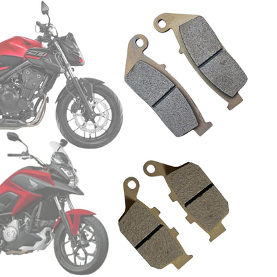 Pastilha Freio Cb500f Cb500x Sinterizada Vortex (kit)