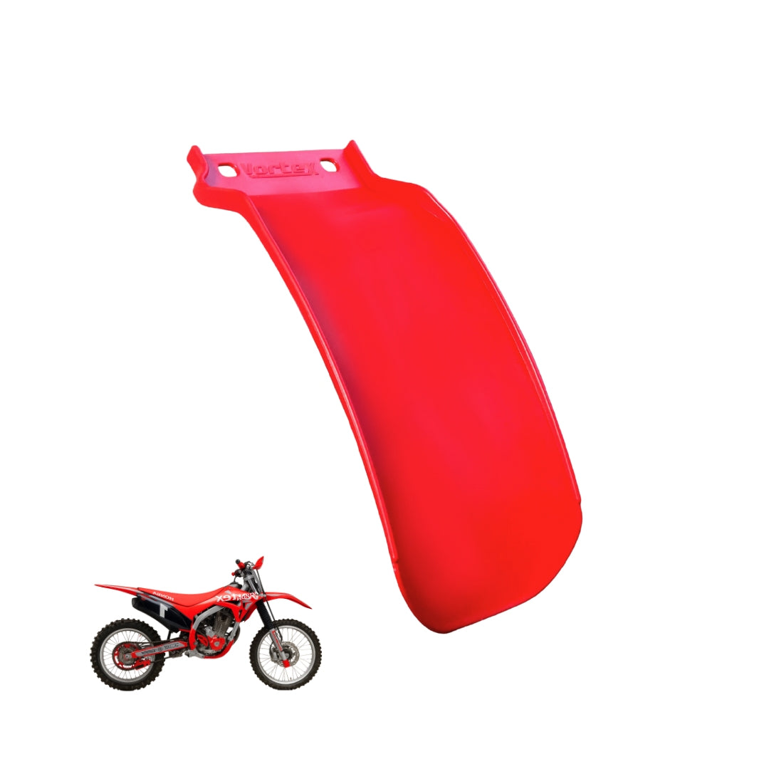 Para Barro Traseiro Moto Crf230 Crf250f Vermelho Vortex