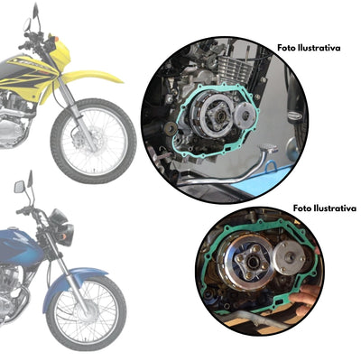 Junta Tampa Magneto Titan 150 / Bros 150 2004-2008 (5pçs)