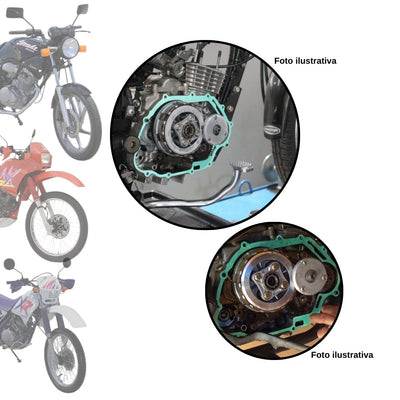 Junta Tampa Embreagem Cbx 200 Nx 200 Xr 200 Lateral Direita Vortex