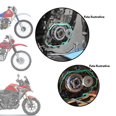 Junta Tampa Lateral Esquerda Magneto Crf 230 Nx 200 Xr 200