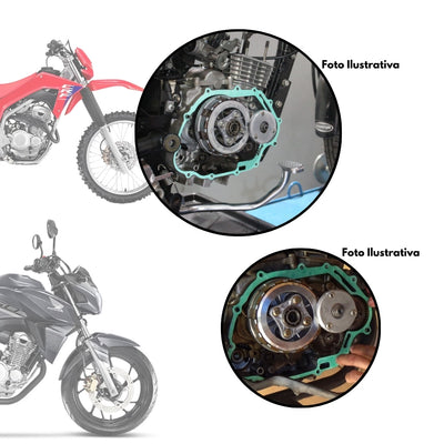 Junta Tampa Esquerda Magneto Crf 250f (todas) Vortex