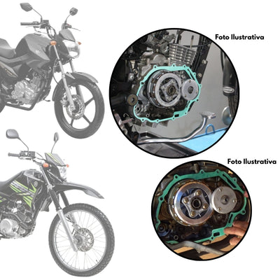 Junta Tampa Esquerda Magneto Ybr 125/ Xtz 125/ Factor 125