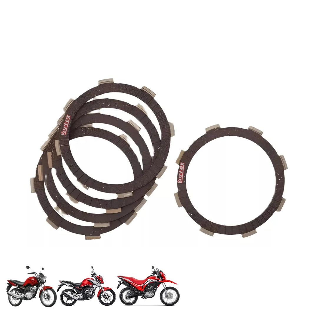 Disco Kit Embreagem Titan Fan Bros 150 160 Sinterizado