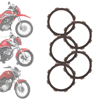 Disco Kit Embreagem Titan Fan Bros 150 160 Sinterizado