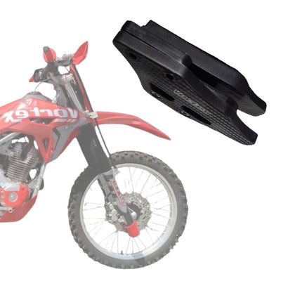 Guia Corrente Traseiro Crf230/250f (todas) Preto Vortex