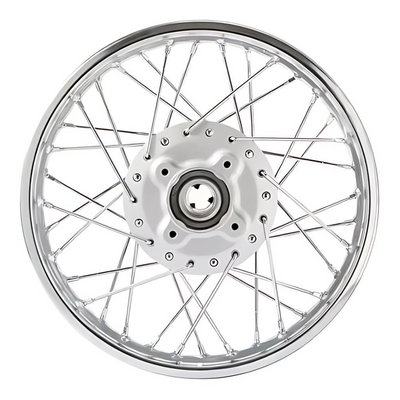 Roda Traseira Completa Pop 100 Com Bucha E Rolamentos