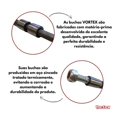 Bucha Balança Fazer 250 Até 2017 Completa Vortex