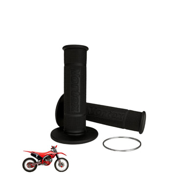 Manopla Preta Punho Guidão Trilha/Motocross Universal Vortex