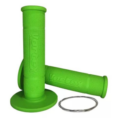 Manopla Verde Punho Guidão Trilha/Motocross Universal Vortex