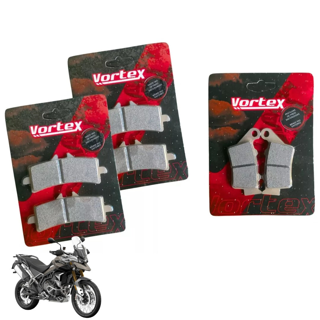 Kit Pastilhas Freio Tiger 900 Rally 2020... Sinterizada