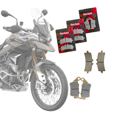 Kit Pastilhas Freio Tiger 900 Rally 2020... Sinterizada