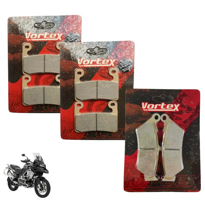 Pastilhas de Freio Bmw R1250 Gs / R1250 Rt Sinterizada (Kit completo)