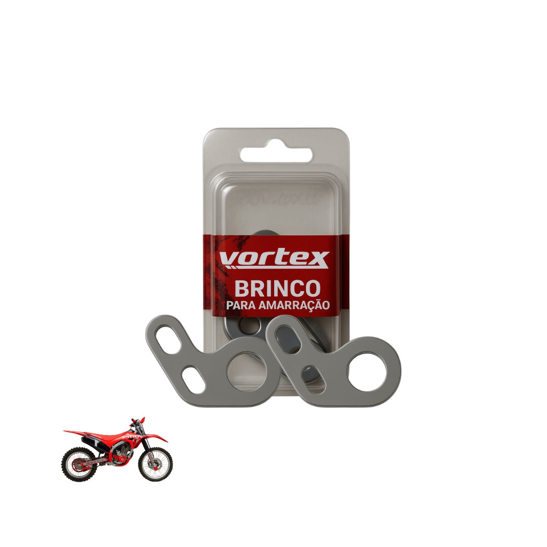 Brinco Transporte Fixação Universal Inox Vortex