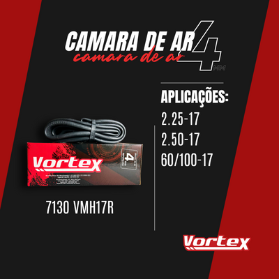 Câmara de Ar 4mm Aro 17 Dianteira Biz Pop Crypton (todas) Reforçada