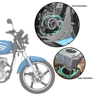 Jogo Juntas Kit- A Dafra Speed 150 2008 A 2014 Vortex