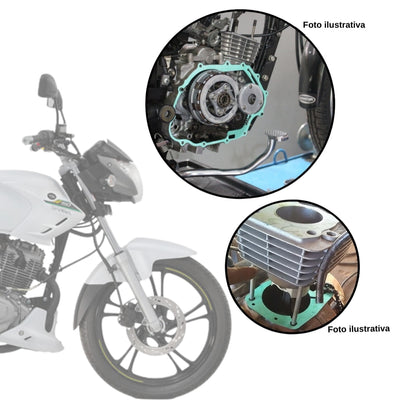 Jogo Juntas Kit- A Dafra Riva 150 2012 A 2014 Vortex