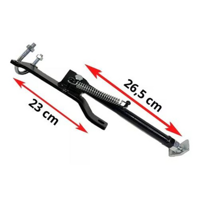 Cavalete Apoio Descanso Lateral Titan Fan 150 125 Moto Carga