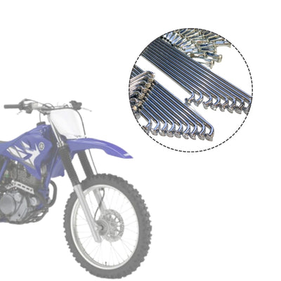 Jogo de Raios Traseiros Ttr 230 Cromado 4mm Reforçado Vortex