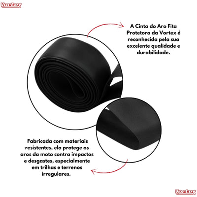 Cinta Do Aro Fita Protetora Aro 14 Biz Pop Todas (par)