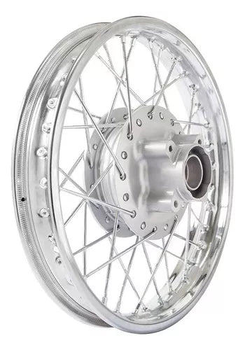 Roda Traseira Completa Pop 100 Com Bucha E Rolamentos