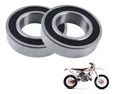 Kit 2 Rolamentos 6005 2rs Roda Traseira Mxf (todas) Vortex