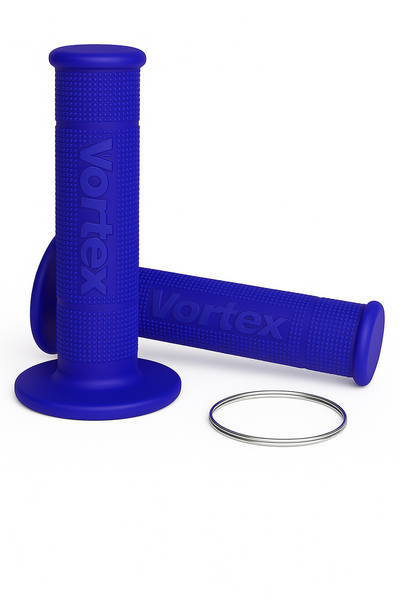 Manopla Azul Punho Guidão Trilha/Motocross Universal Vortex